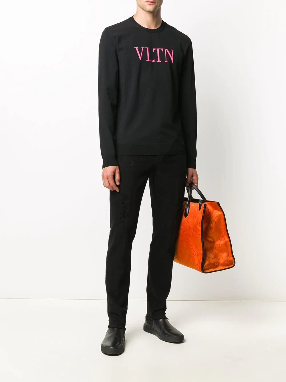 VLTN print sweatshirt - 2