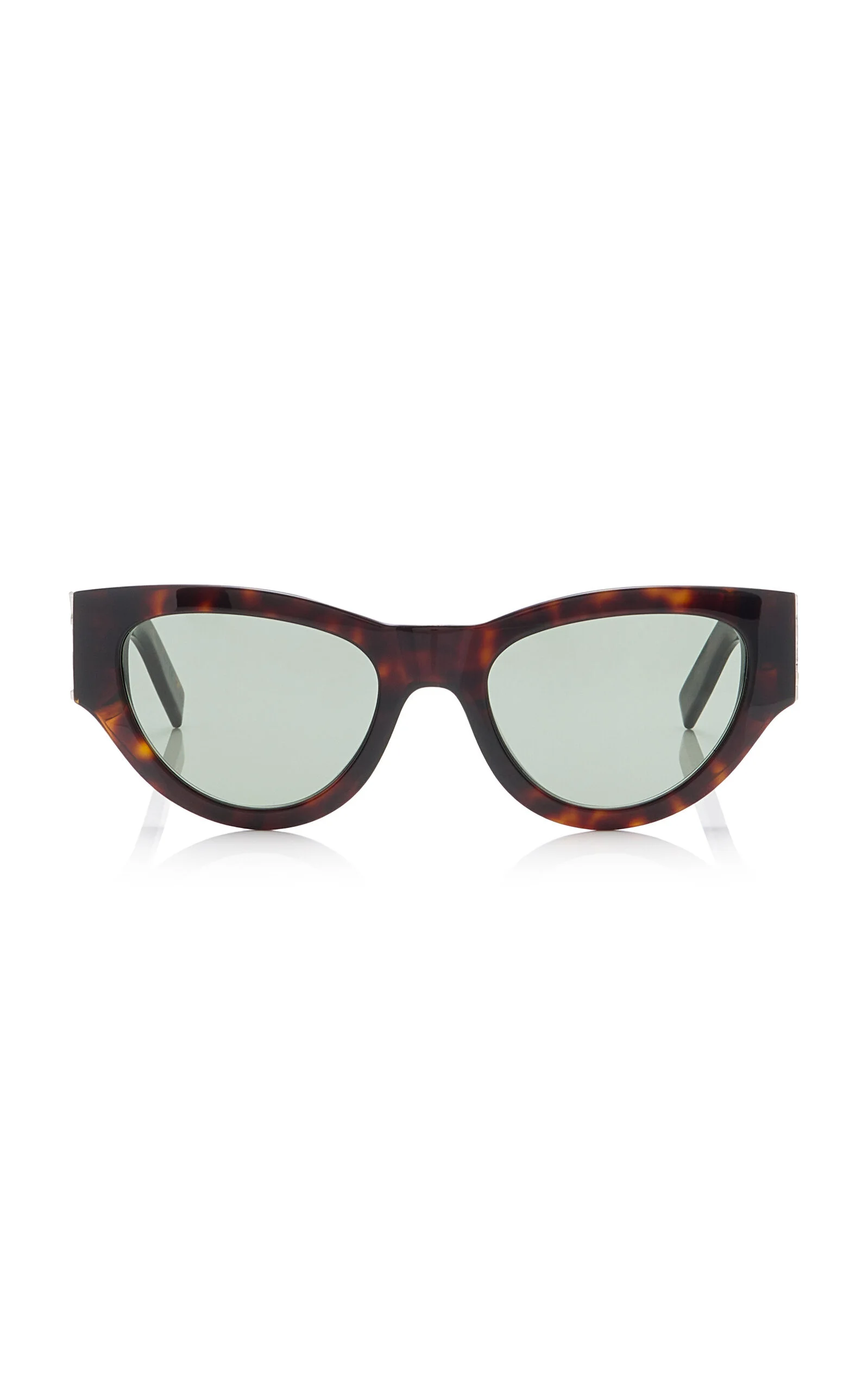 Cat-Eye Tortoiseshell Acetate Sunglasses brown - 1