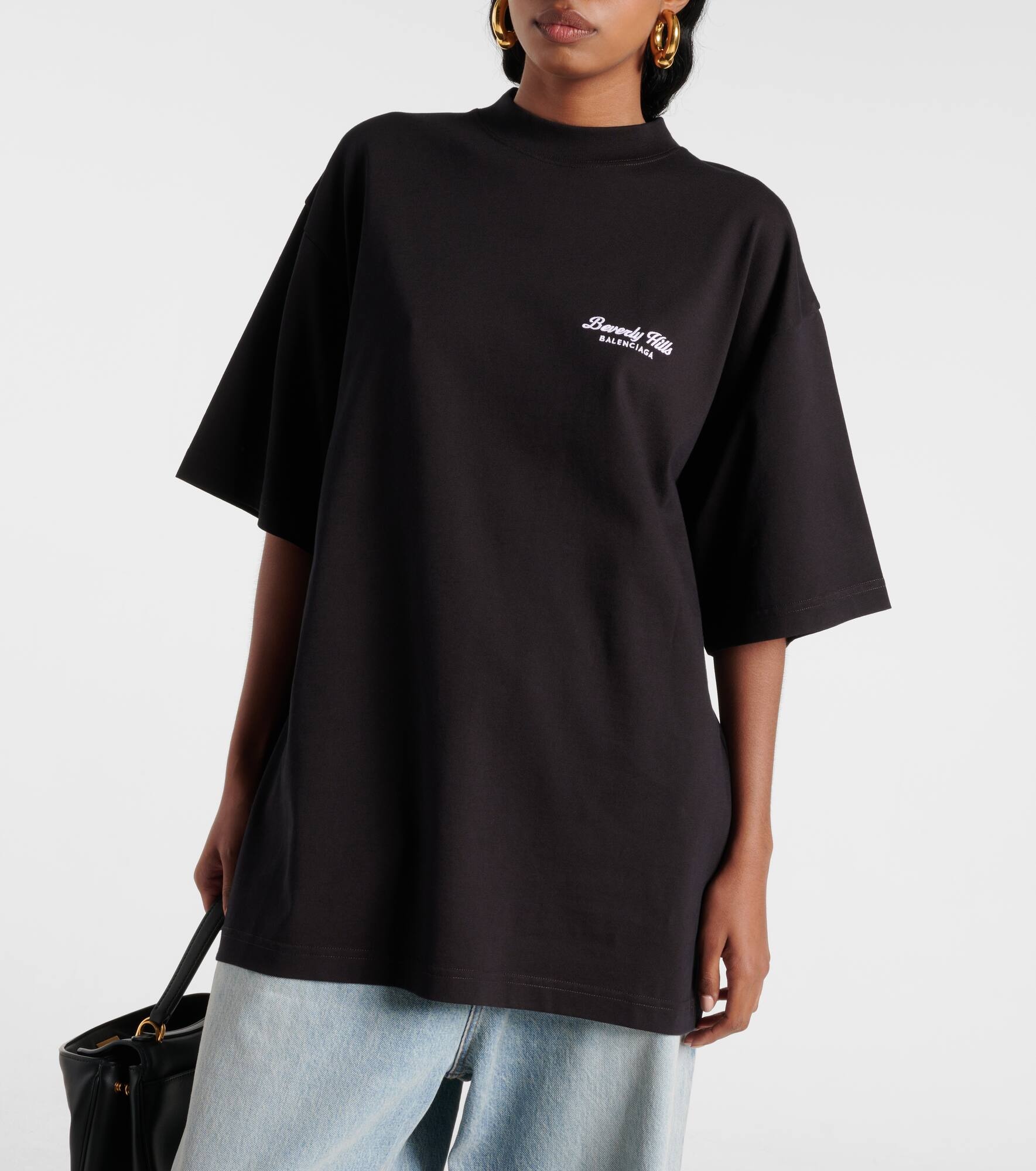 Printed cotton jersey T-shirt - 5