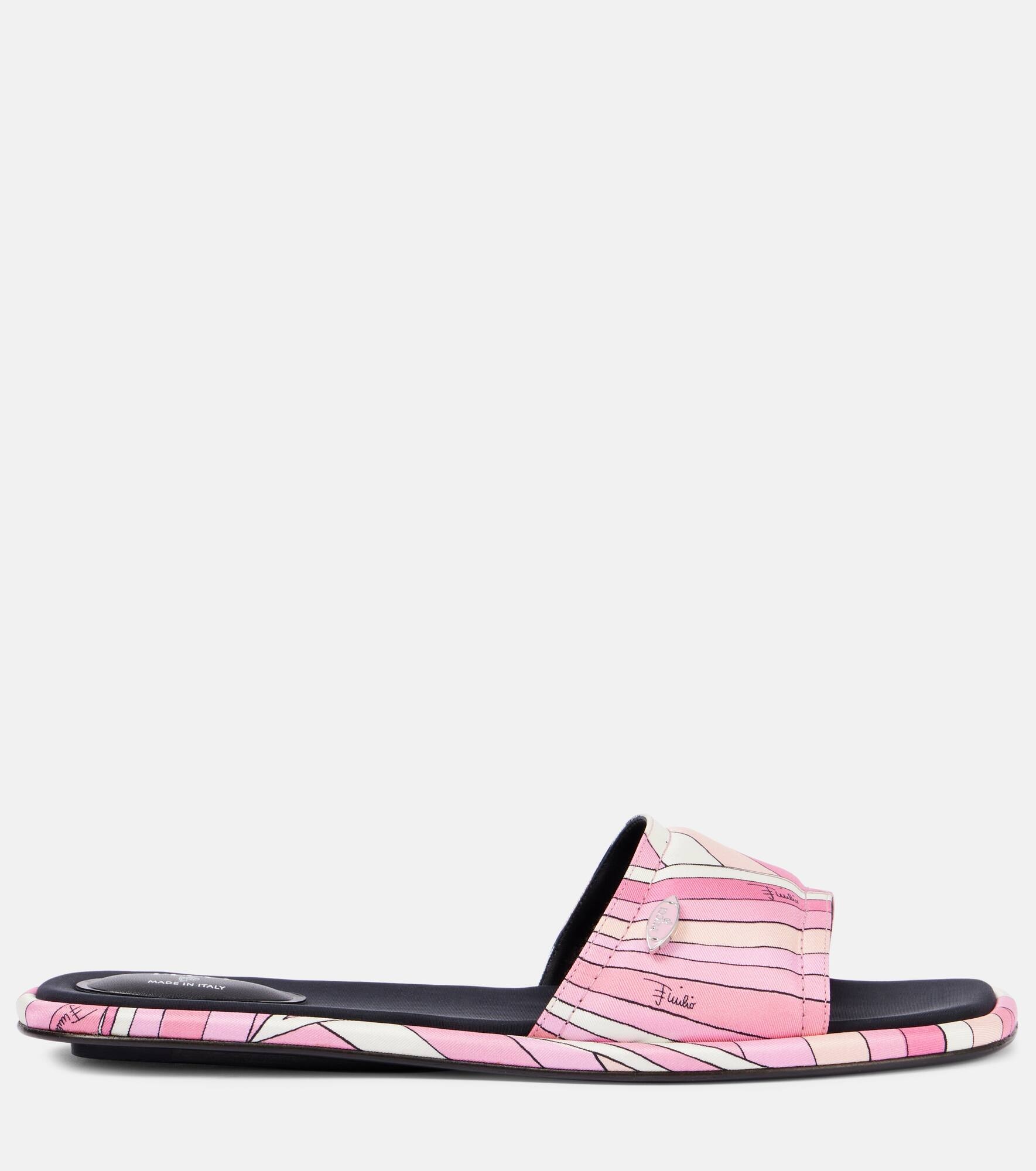 Iride twill thong sandals - 4