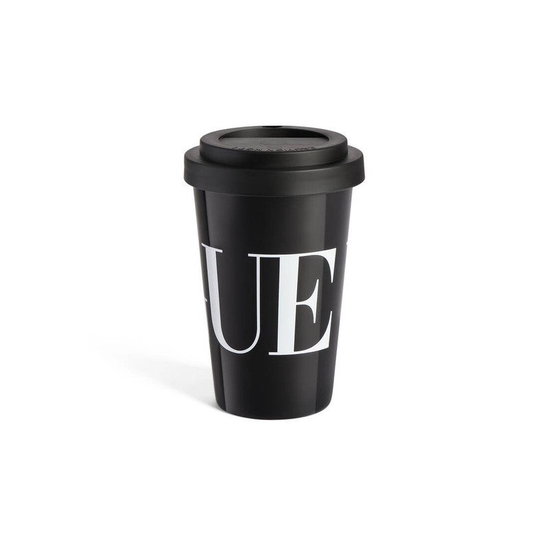 Balenciaga | Vogue Coffee Cup in Black 3