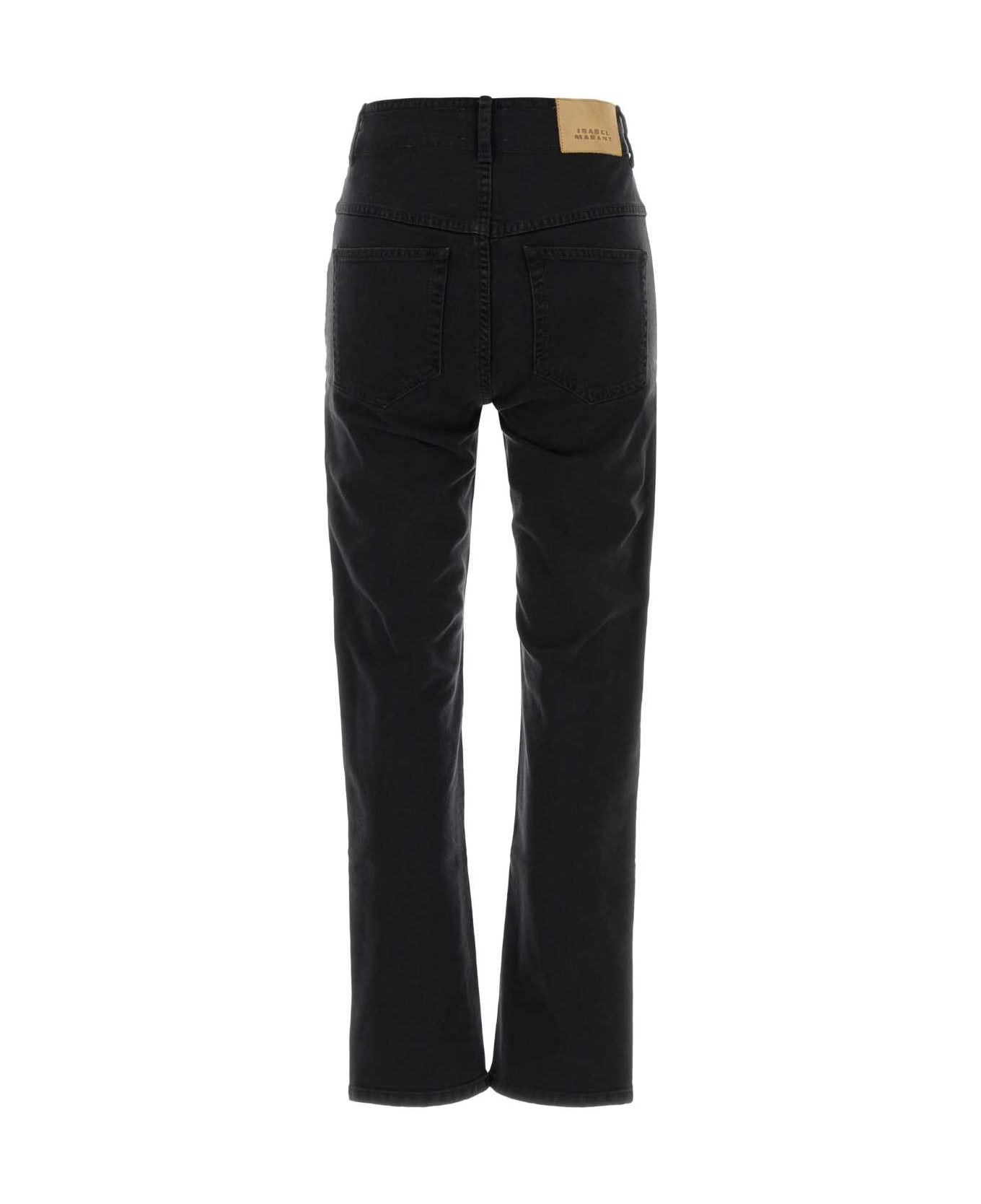 Black Stretch Denim Niliane Jeans - 2