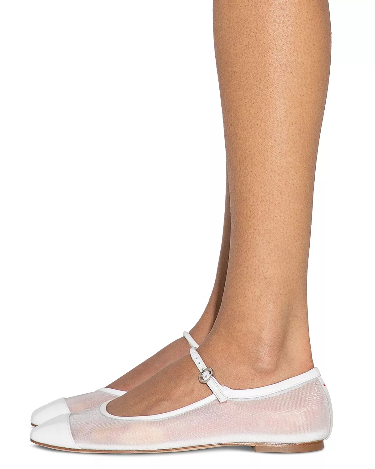Women's Uma Mesh Leather Flats - 2