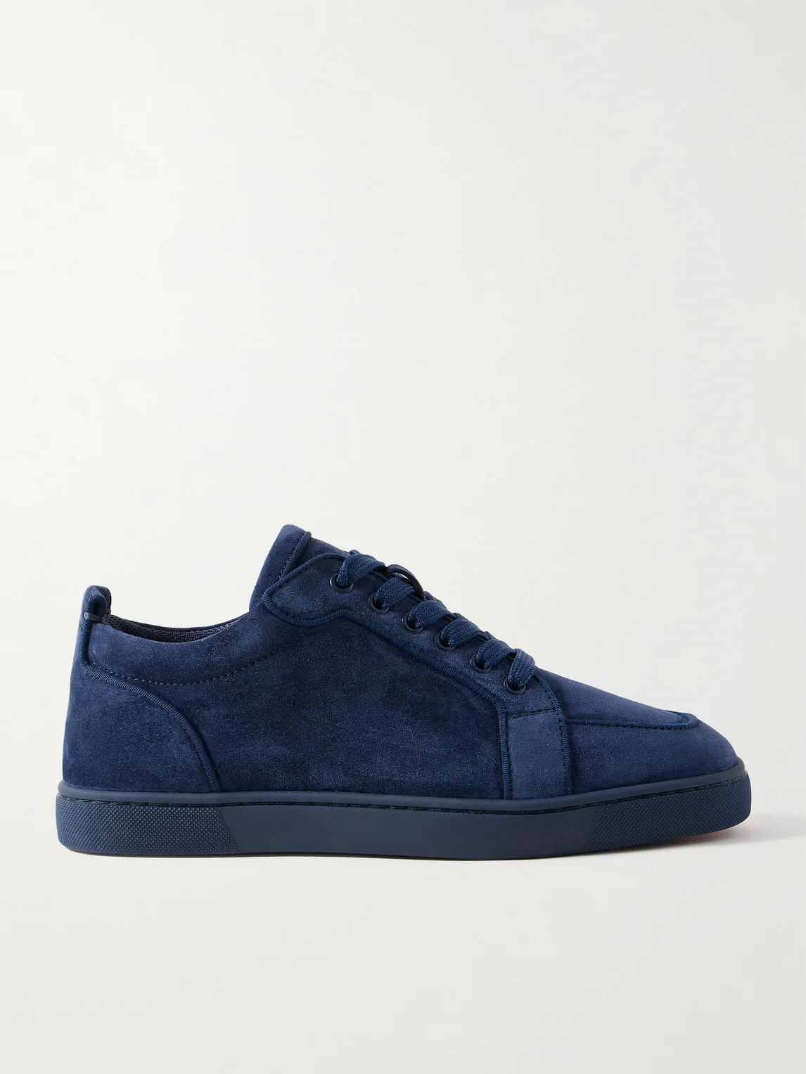 Rantulow Orlato Grosgrain-Trimmed Suede Sneakers - 1