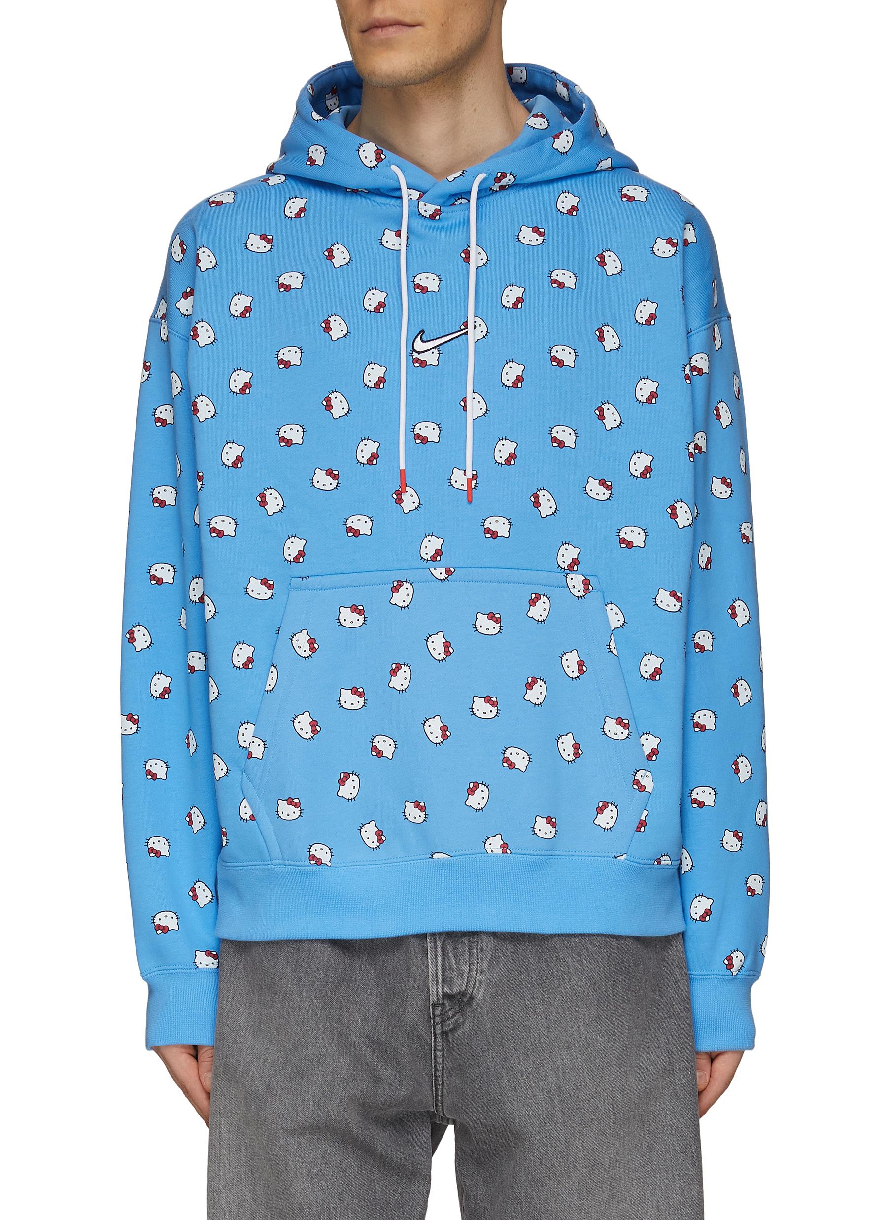‘AS U NRG’ HELLO KITTY DRAWSTRING HOODIE - 1