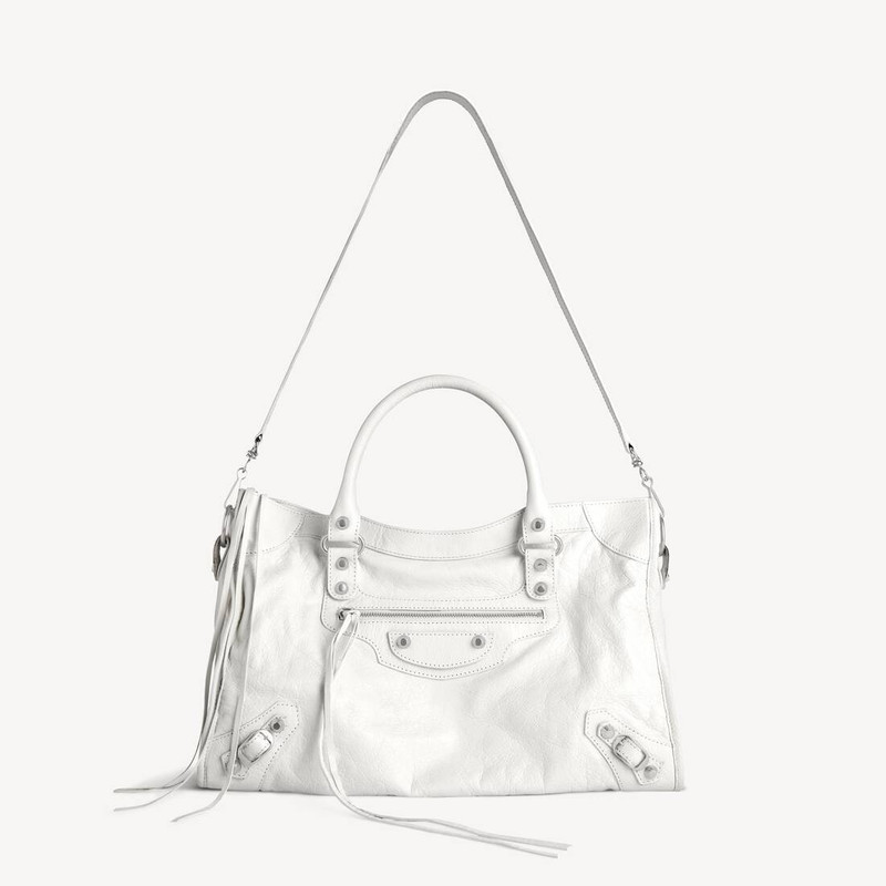 Le City Medium Bag in White 4