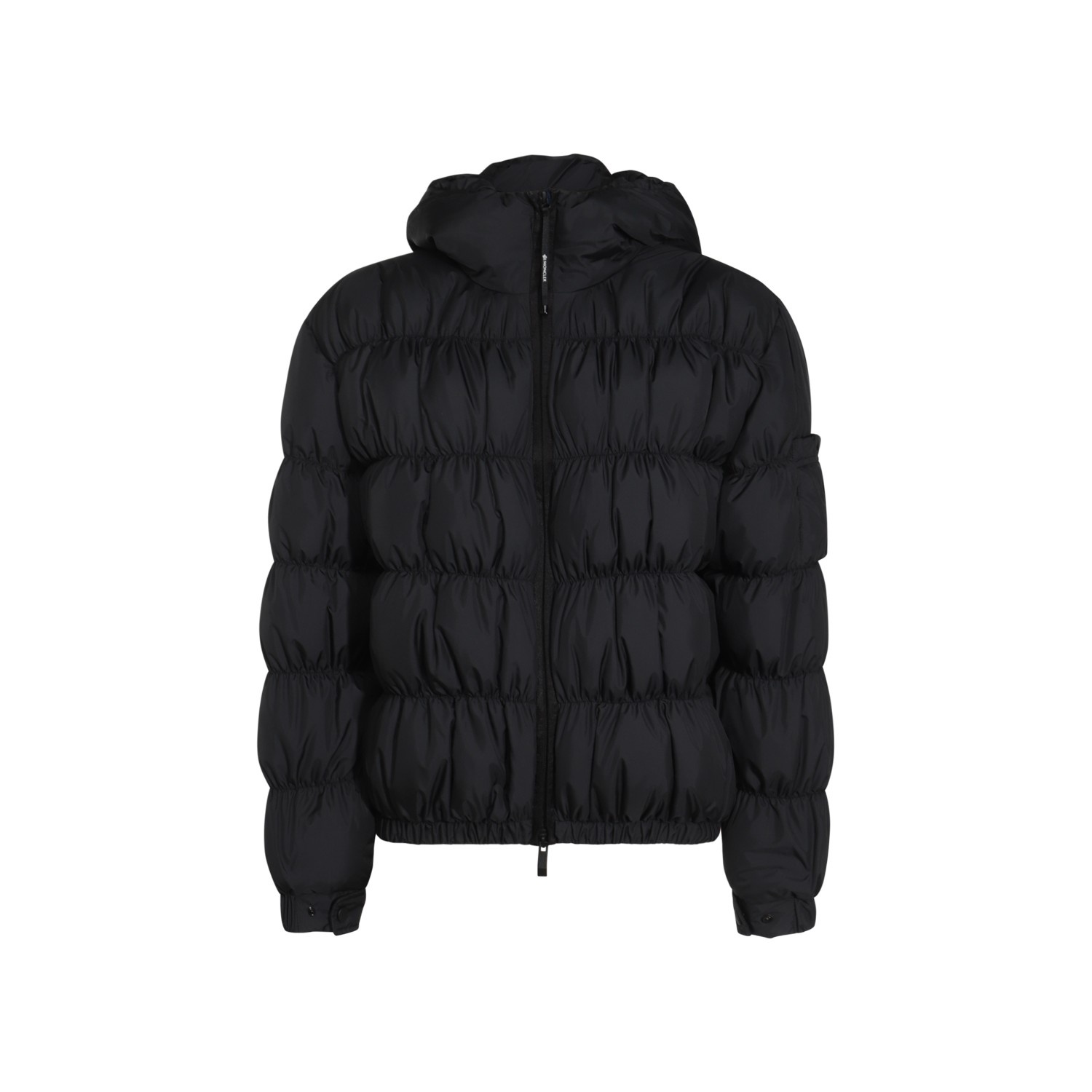 BLACK DOWN JACKET - 1