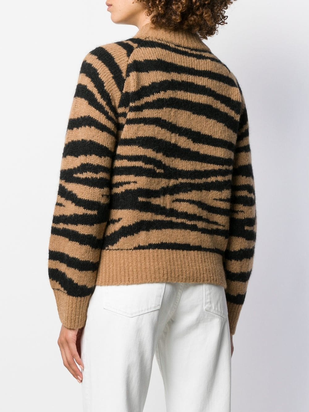 zebra print jumper - 4