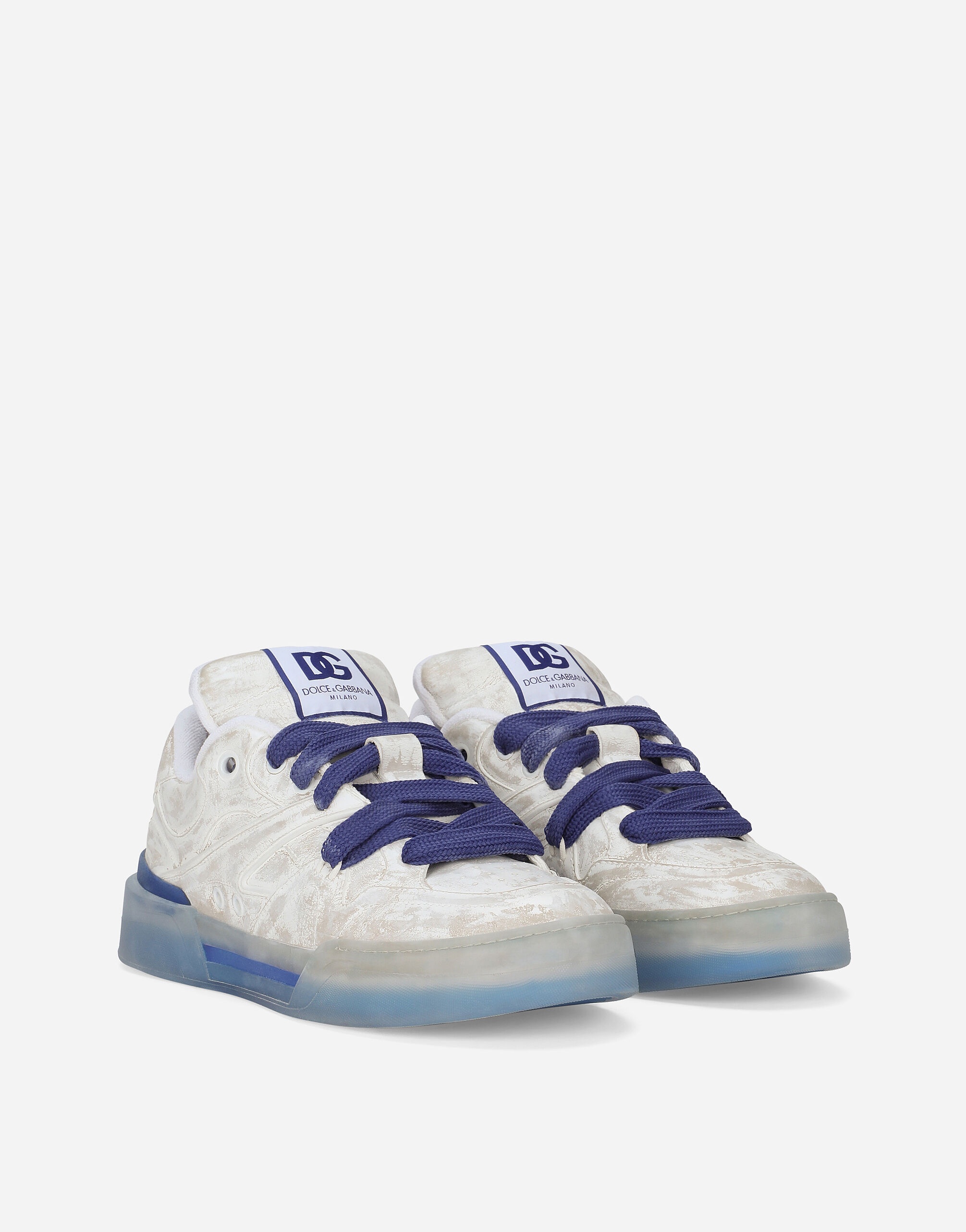 Dolce & Gabbana Leather New Roma sneakers | REVERSIBLE