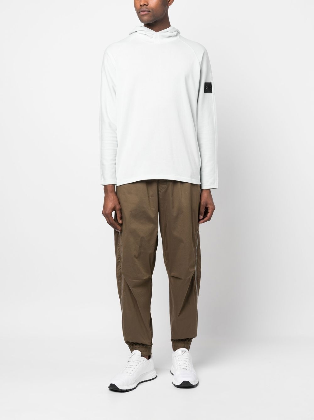 Compass-patch trousers - 2