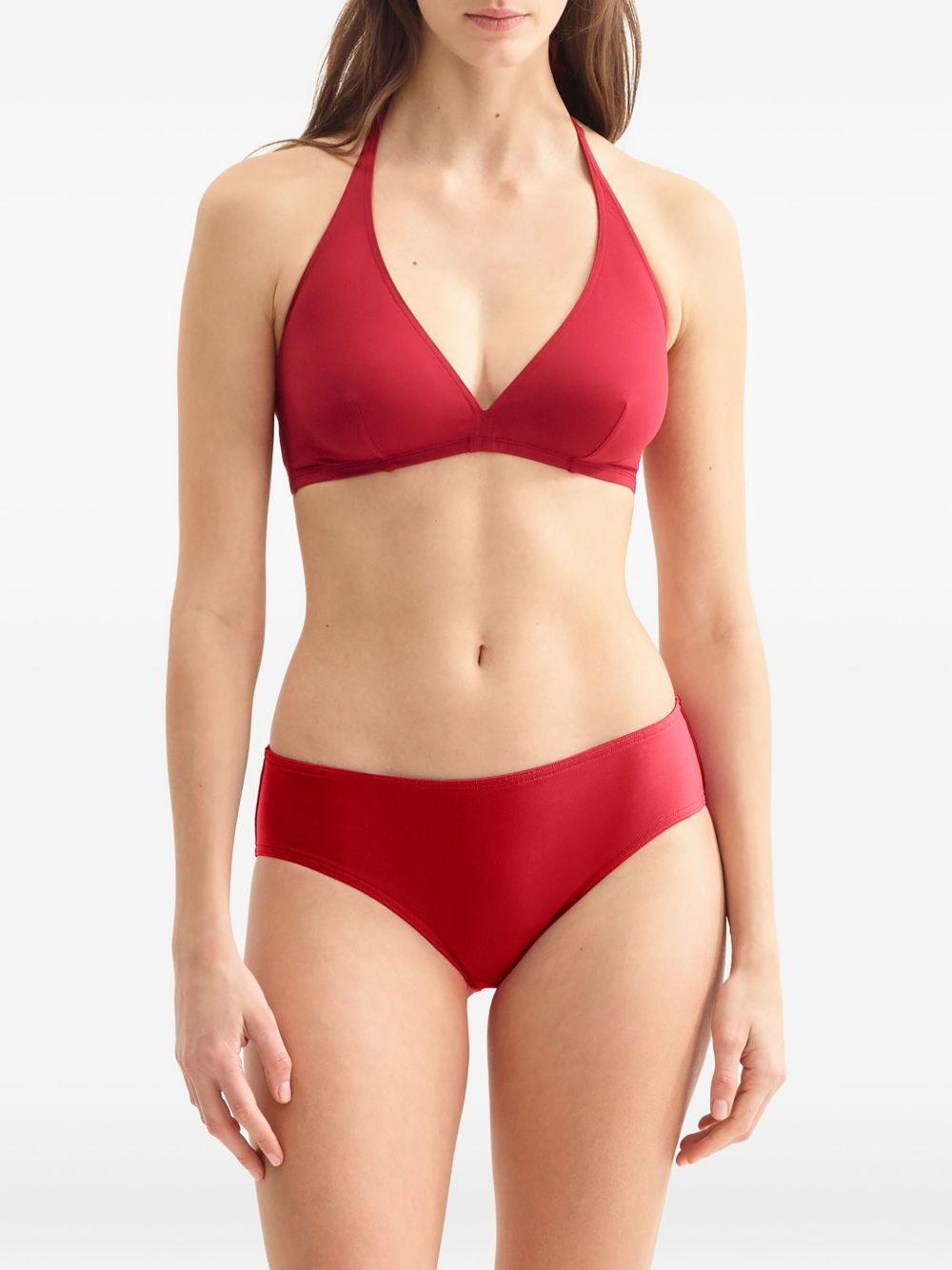 Gang halterneck triangle bikini top - 2