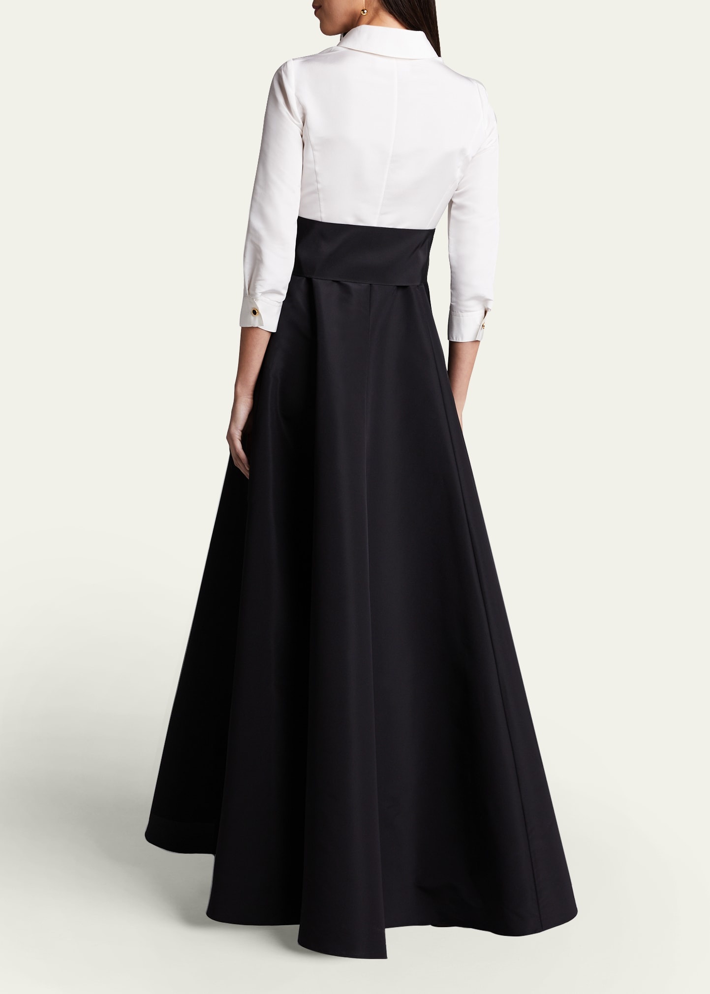 Icon Two-Tone Trench Gown - 3