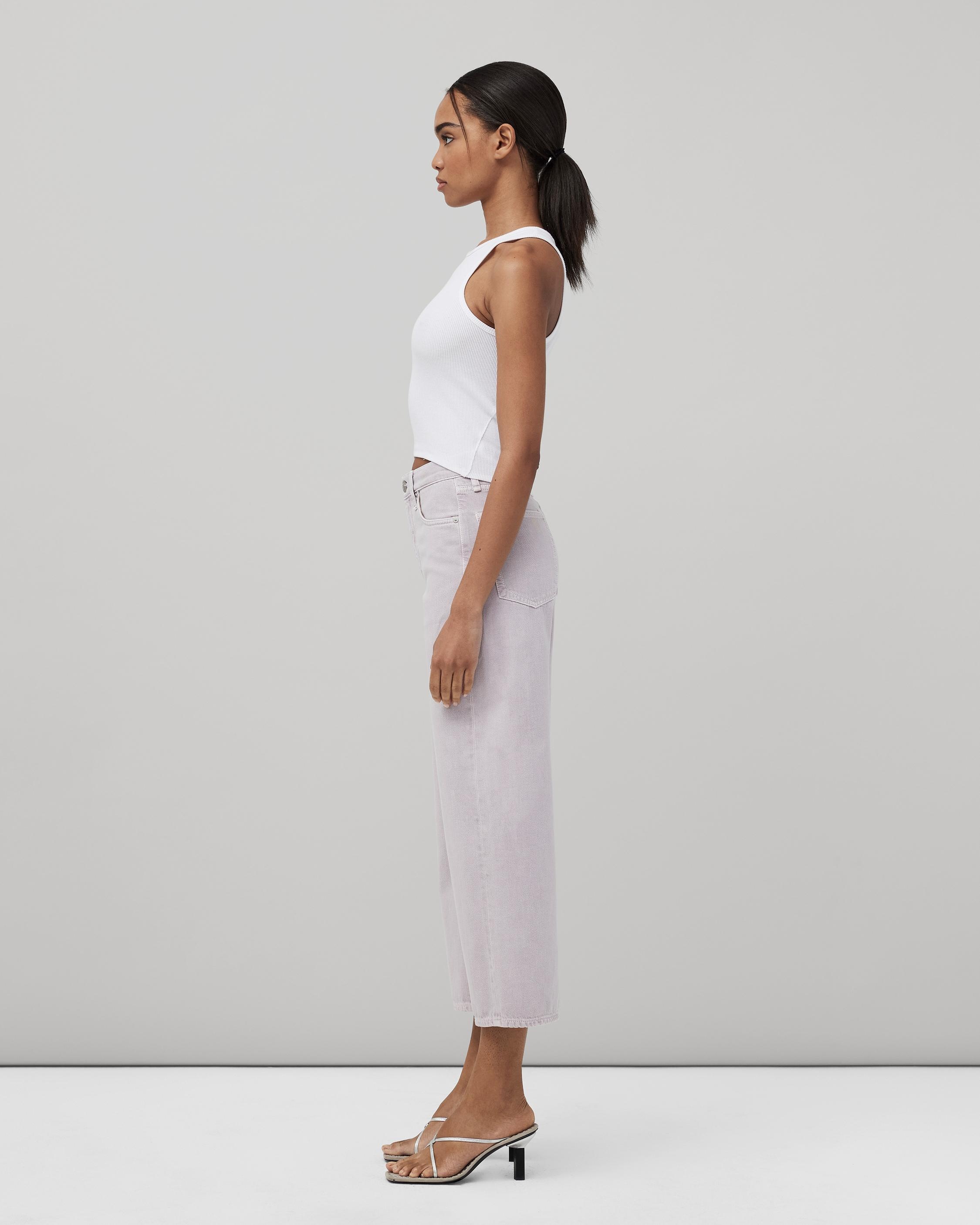 Andi Ankle Wide Leg - Lavender
High-Rise Rigid Jean - 4