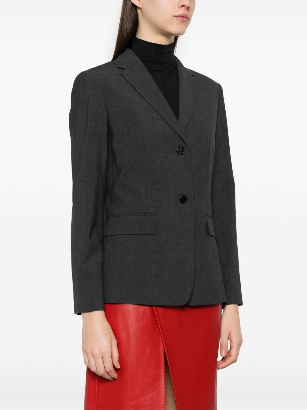 single-breasted blazer - 3