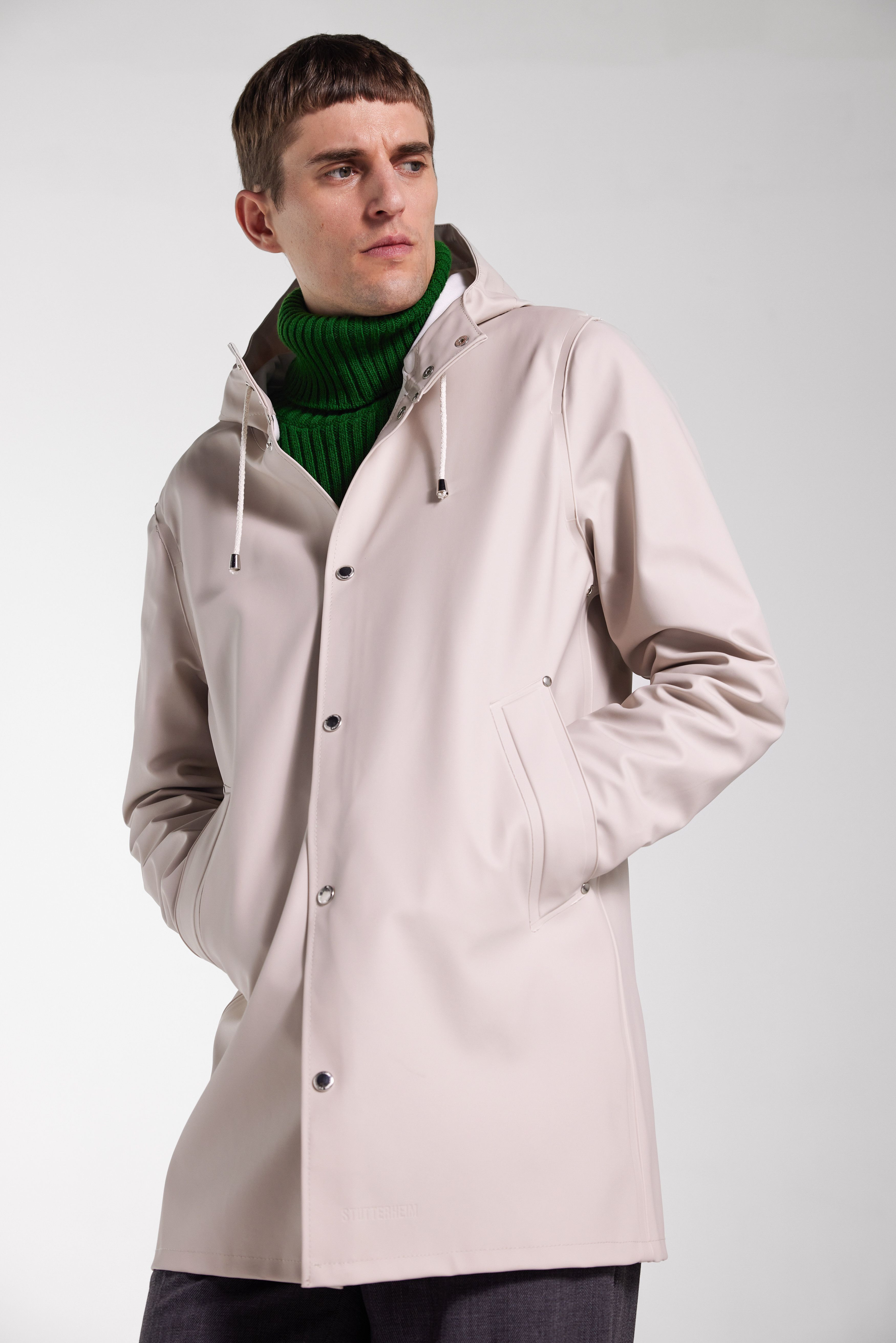 Stockholm Raincoat Light Sand - 3