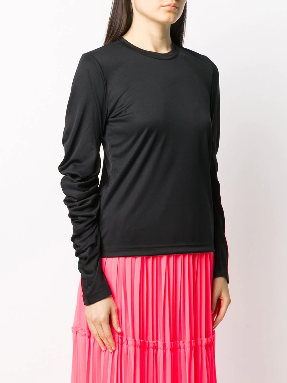 piped-sleeves top - 3