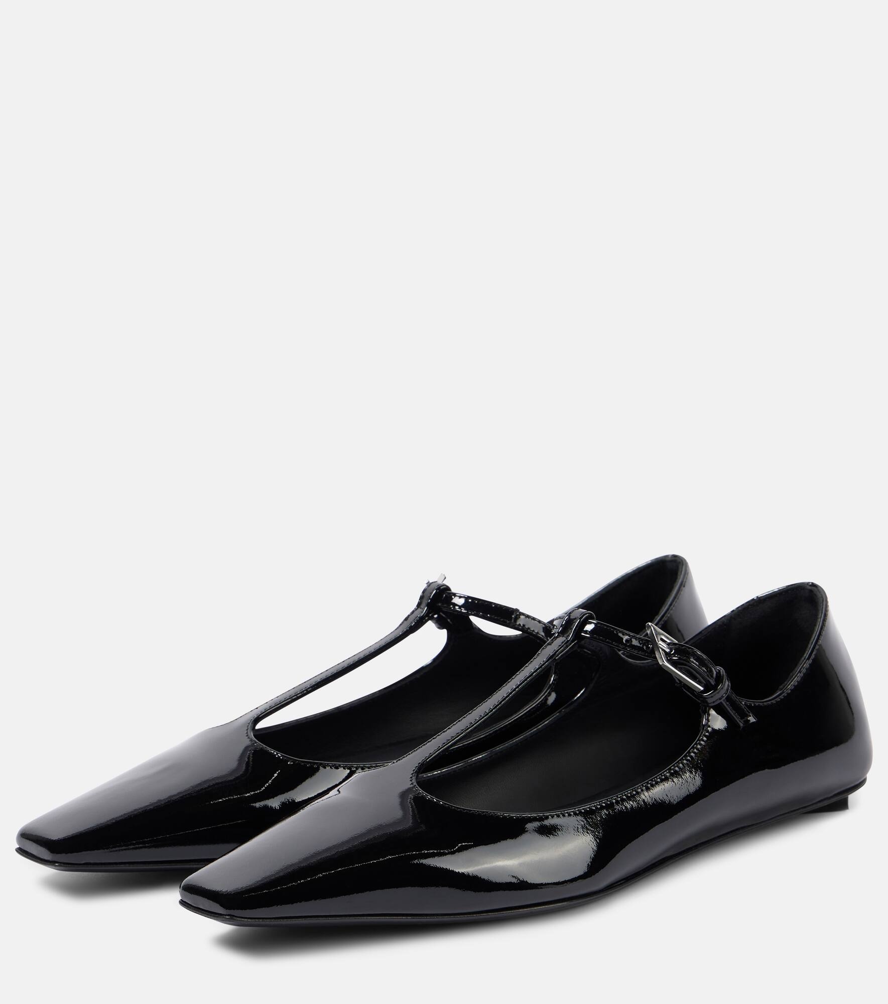 Juno leather ballet flats - 4