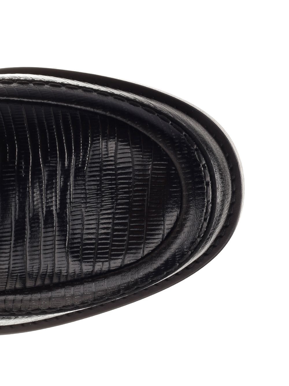 Classic Loafer Lace-Up Shoes Black - 4