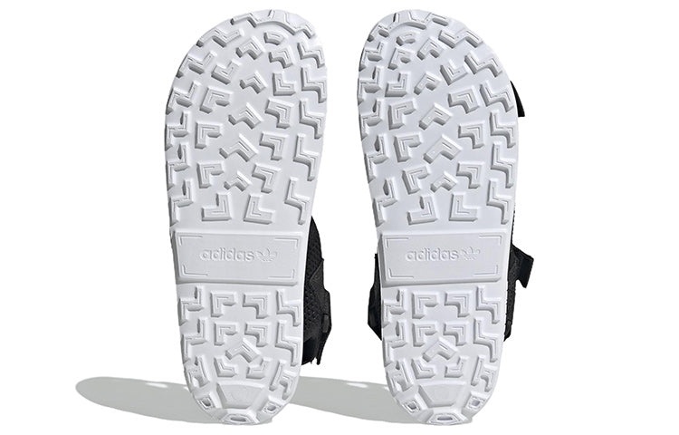 (WMNS) adidas Adilette Adventure Sandal 'Black White' HP2184 - 6