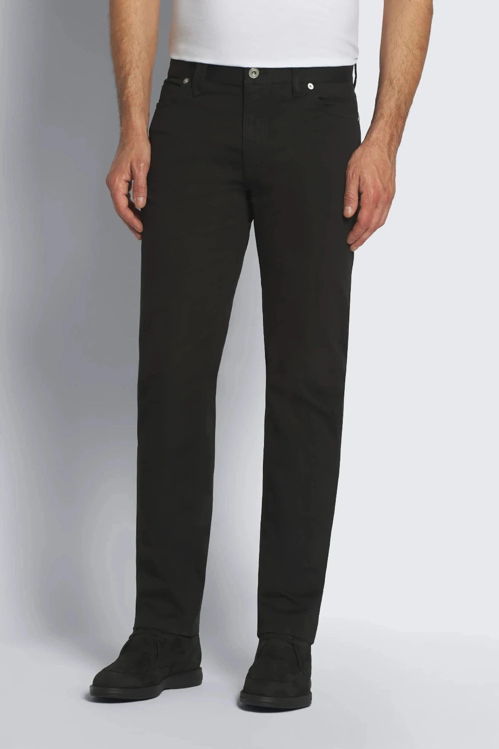 Essential black stretch organic cotton Meribel jeans - 2