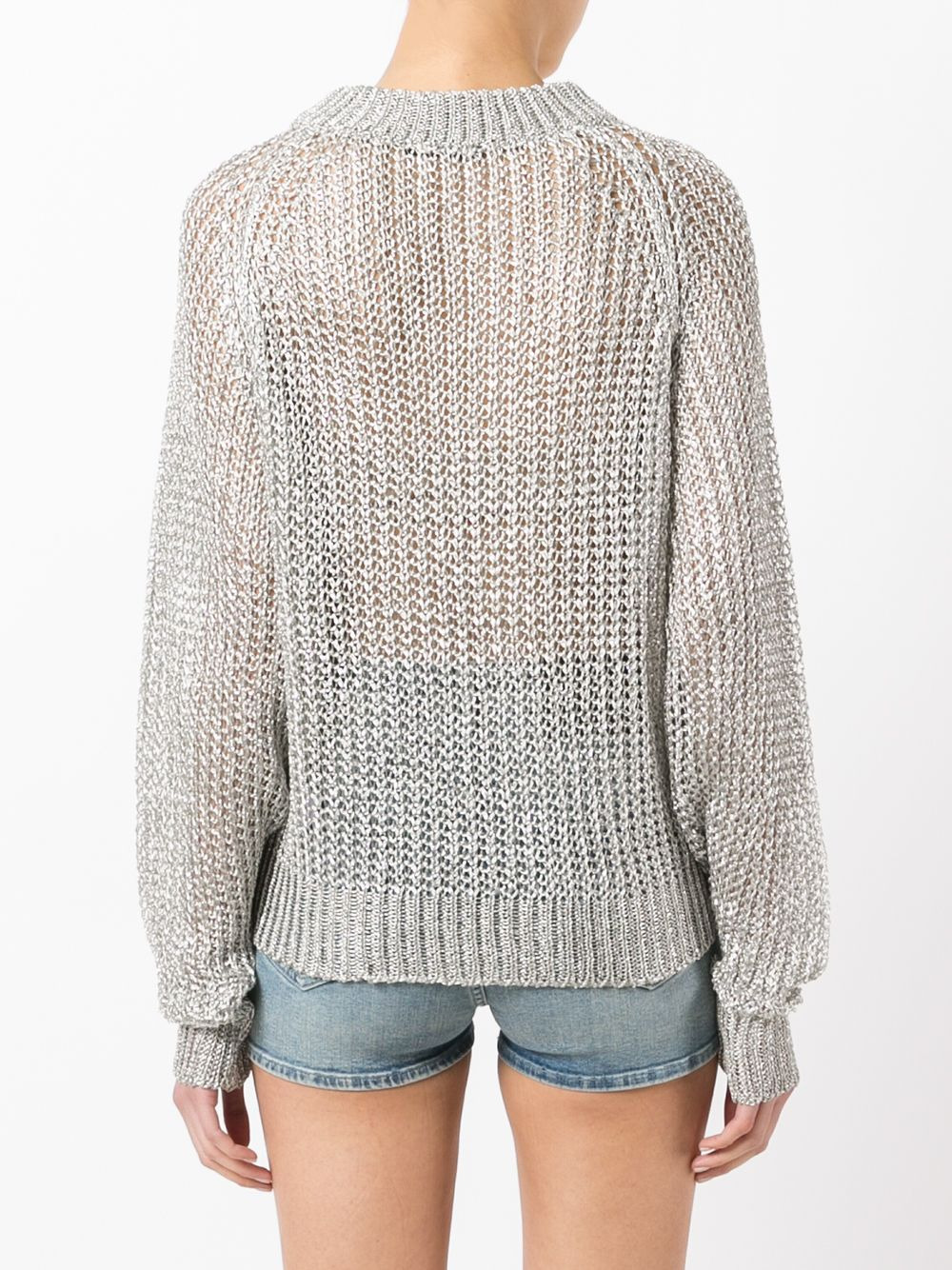 open knit jumper - 4