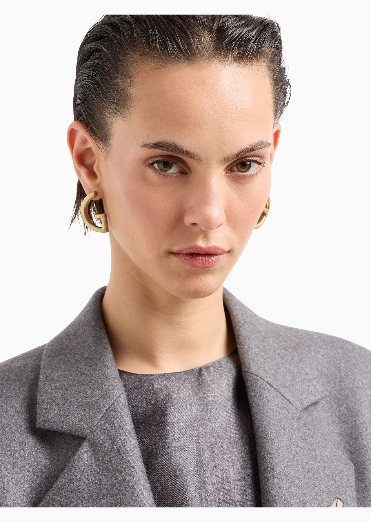 GA logo-shaped earrings - 3