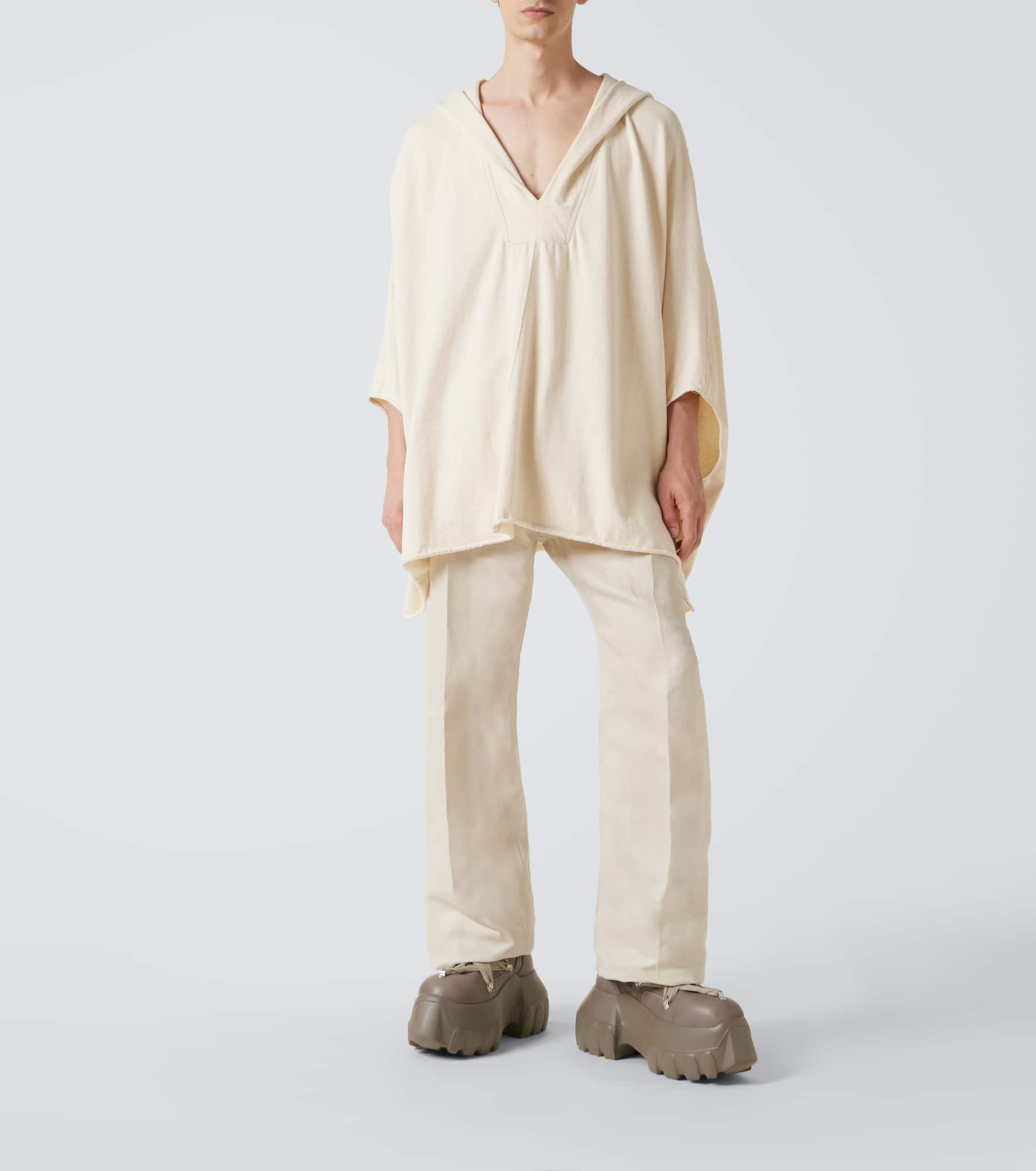 Hooded cotton shirt - 2