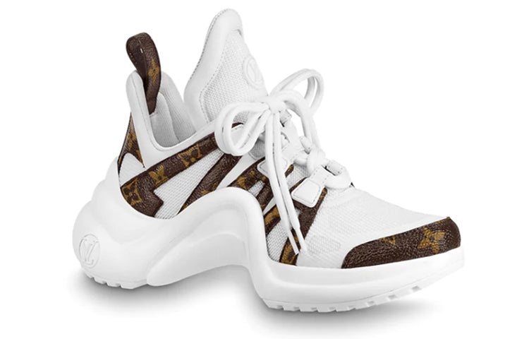(WMNS) LOUIS VUITTON LV Archlight Sports Shoes 'White Black' 1A43KV - 2