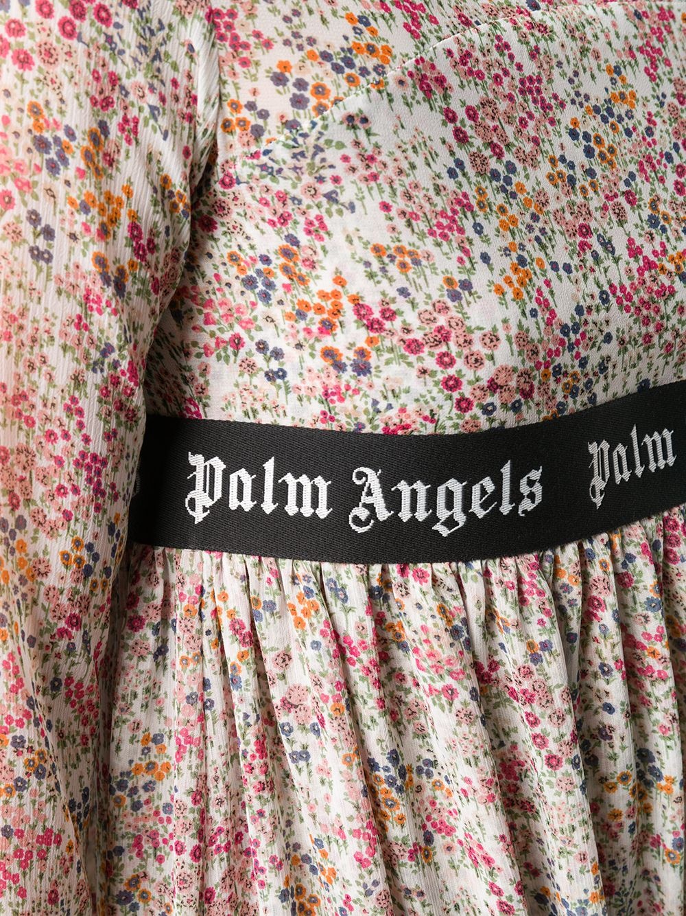 floral print long dress - 5