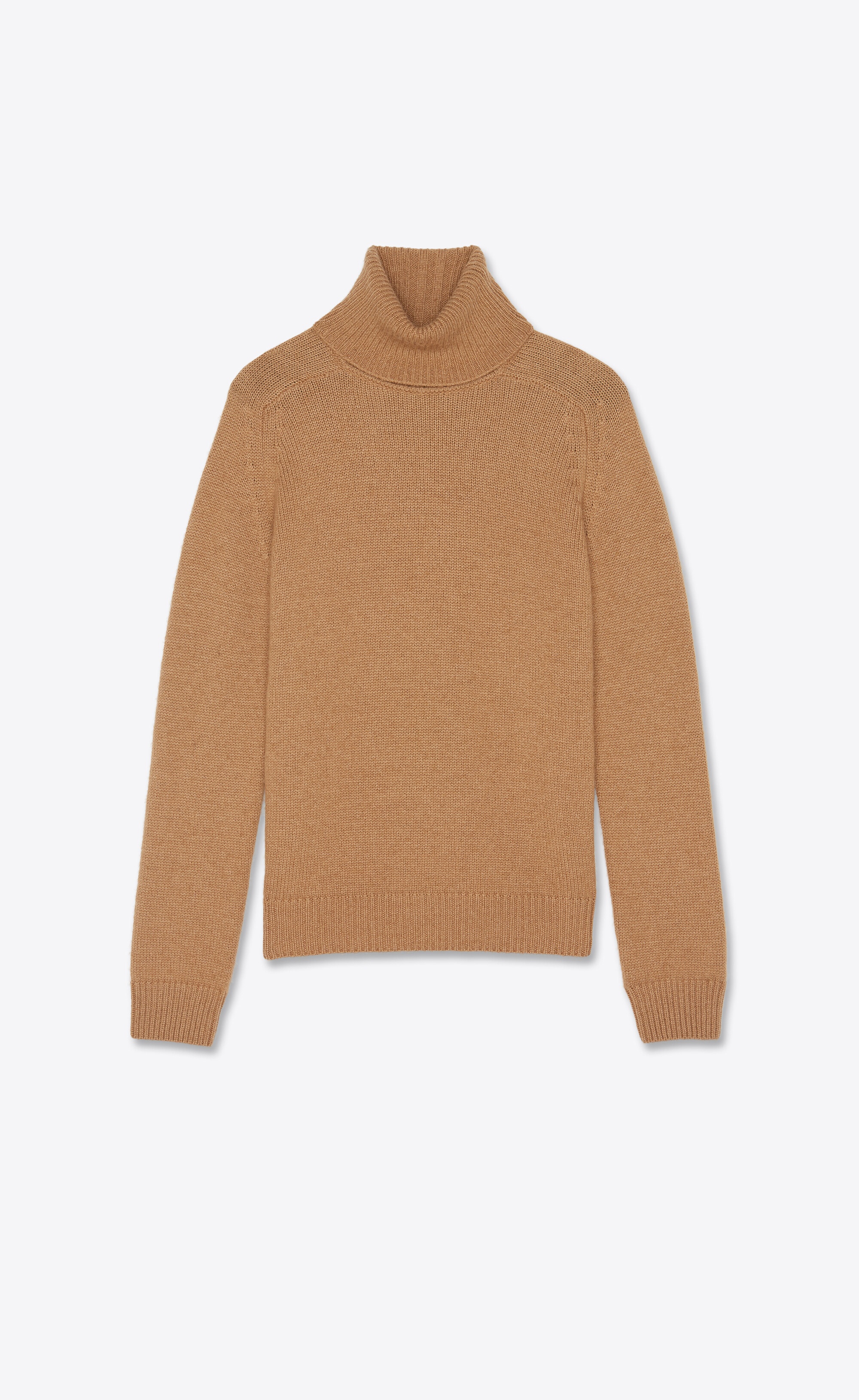 wool turtleneck sweater - 1