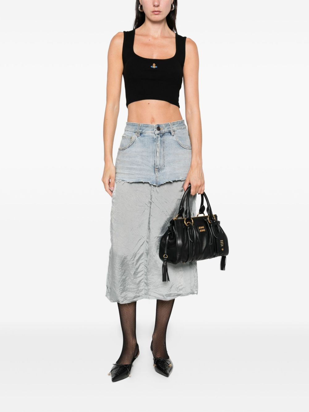 orb-embellished sleeveless top - 2