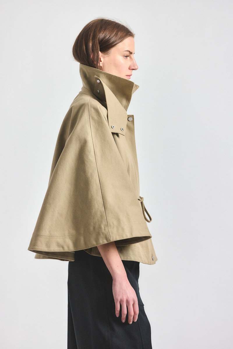 COLLINS BELTED CAPELET 4