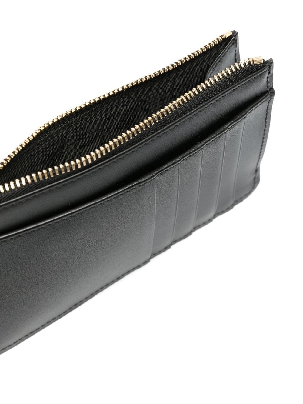 logo-plaque zipped wallet - 3