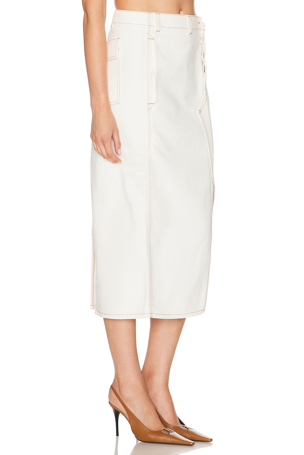 Asymmetric Utility Skirt - 2