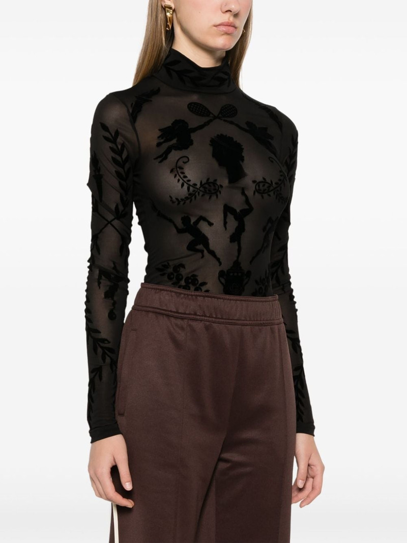 devoré-effect bodysuit 3