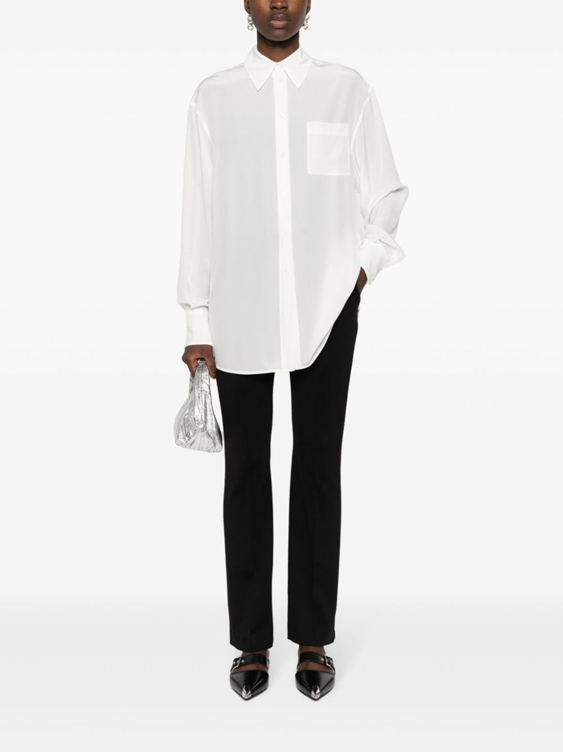 Sportmax crepe de chine silk shirt outlook