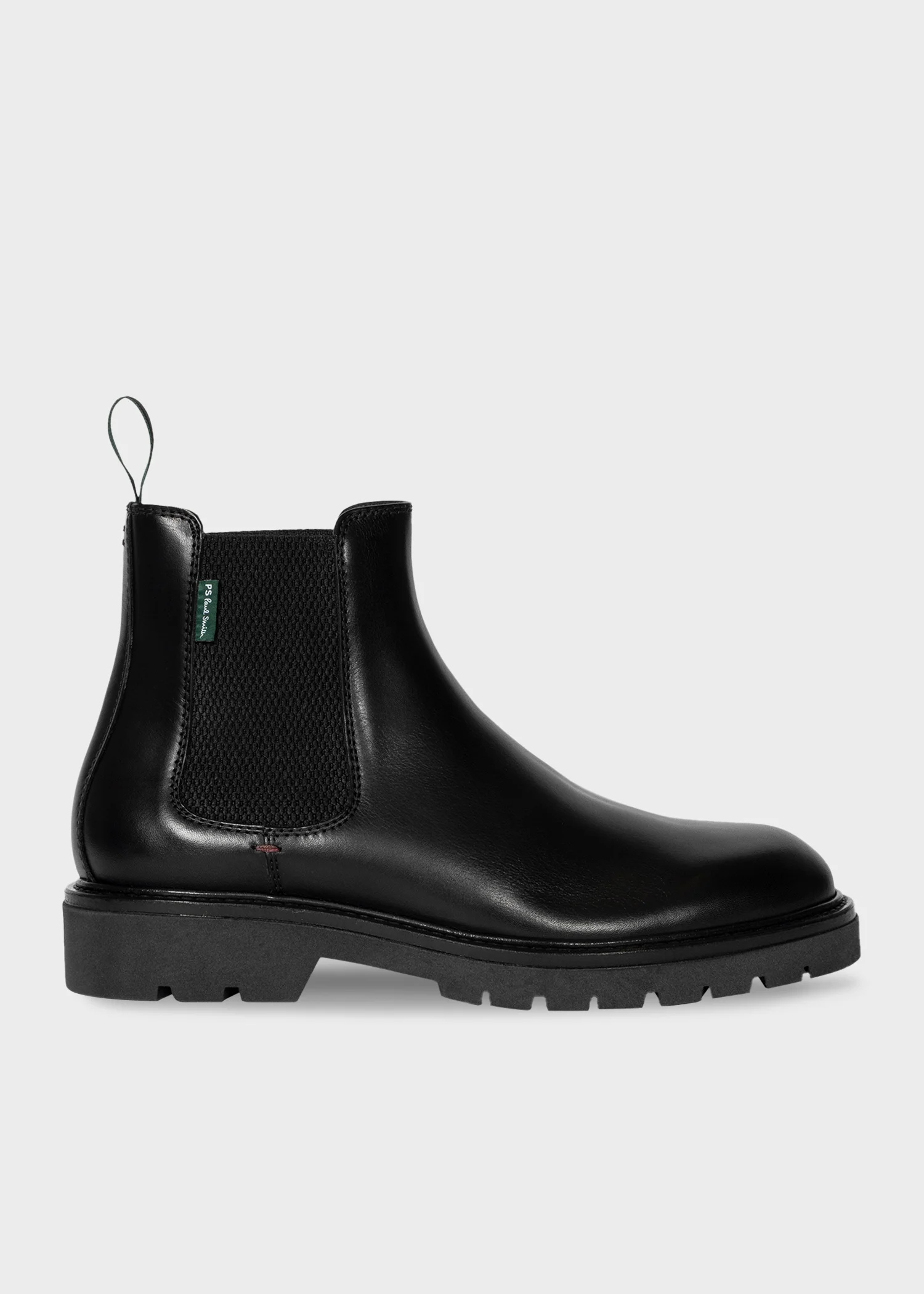 Black Leather 'Xenon' Boots - 1