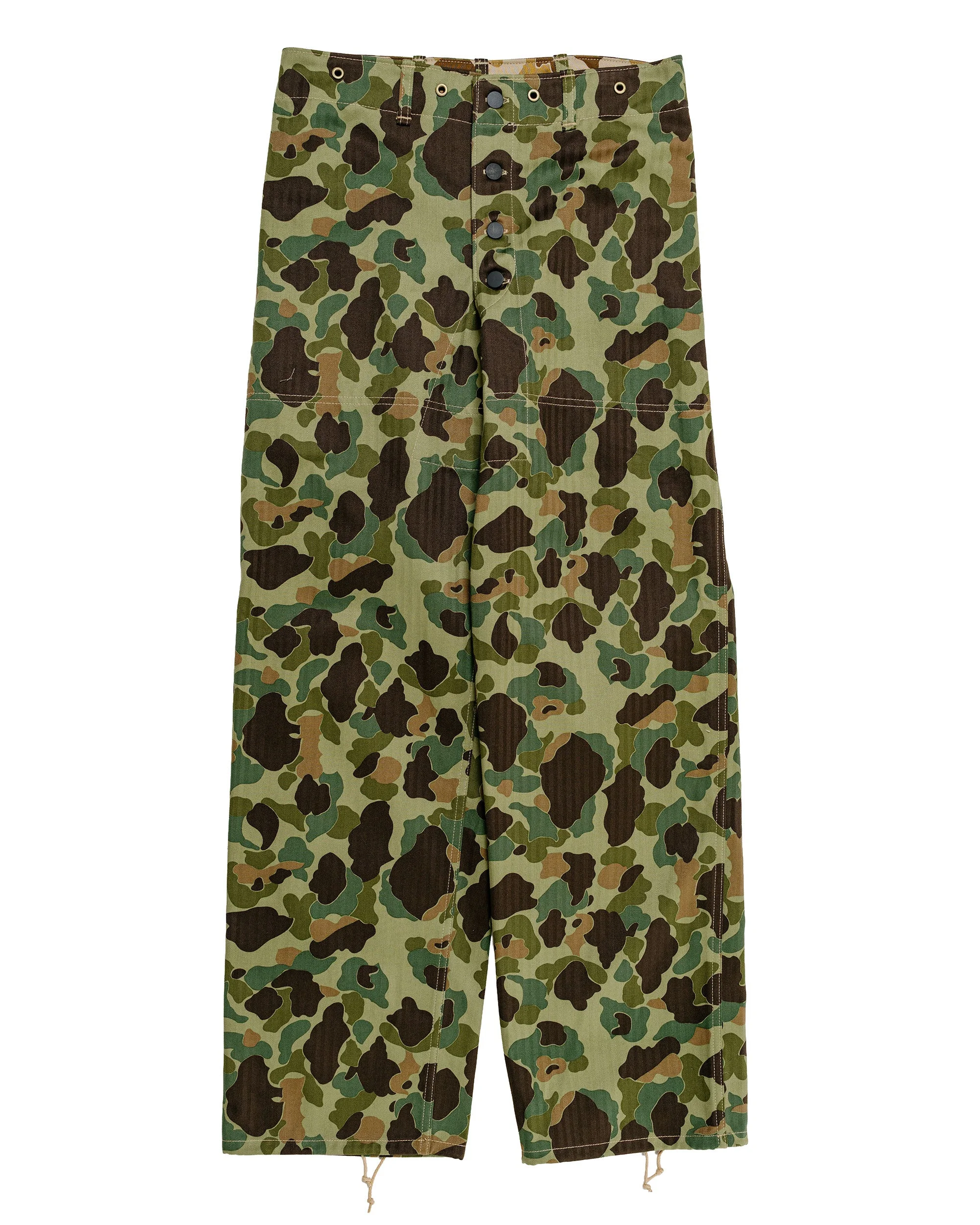 MP26001 P1944 Reversible Frogskin Camouflage Trousers Green - 1