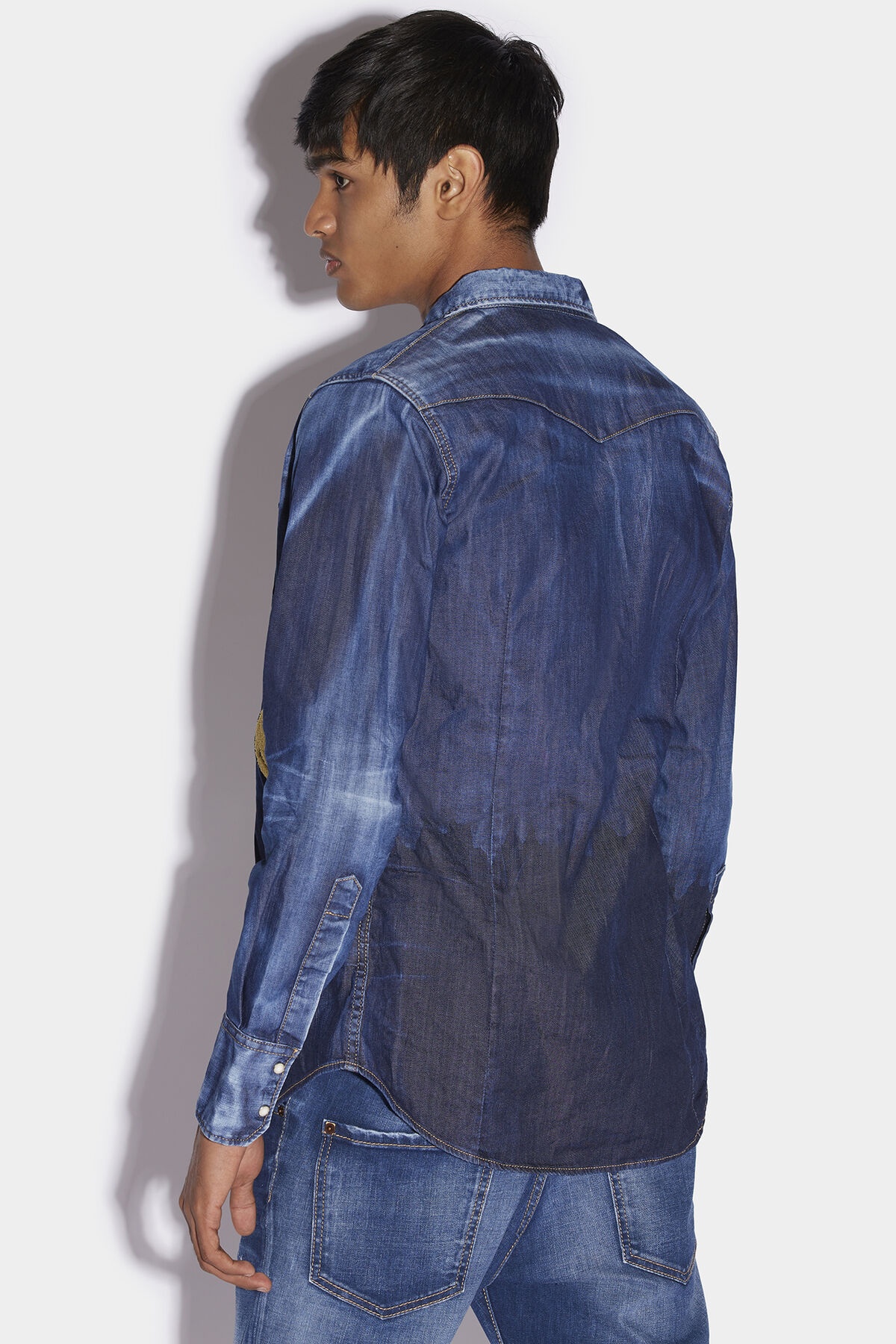 SMILEY COTTON WESTERN SHIRT - 2