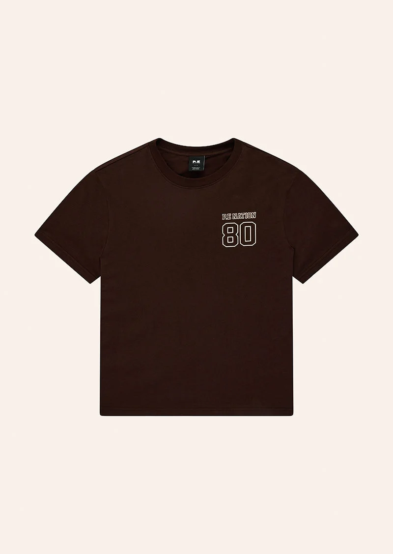 ELYSIAN 2.0 TEE IN MAHOGANY - 1