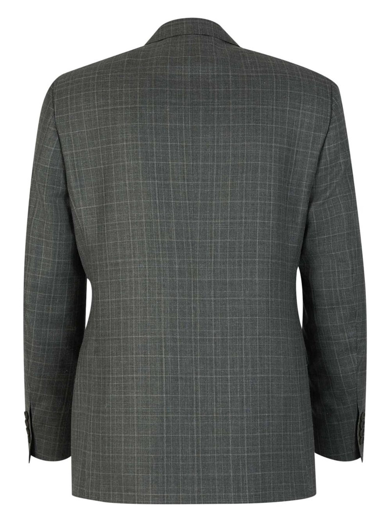 Canali checked blazer outlook