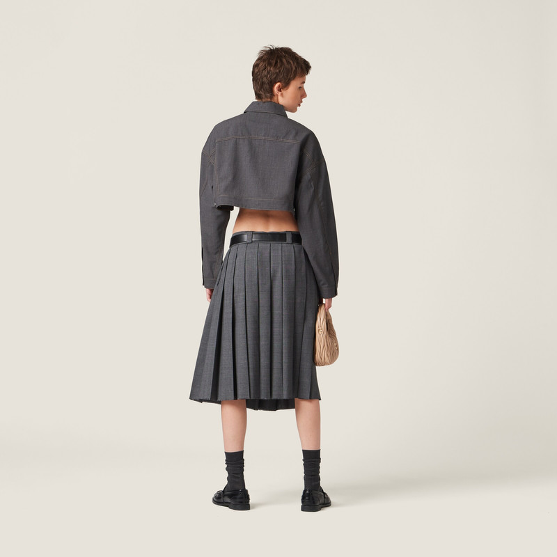 Wool blouson jacket 3