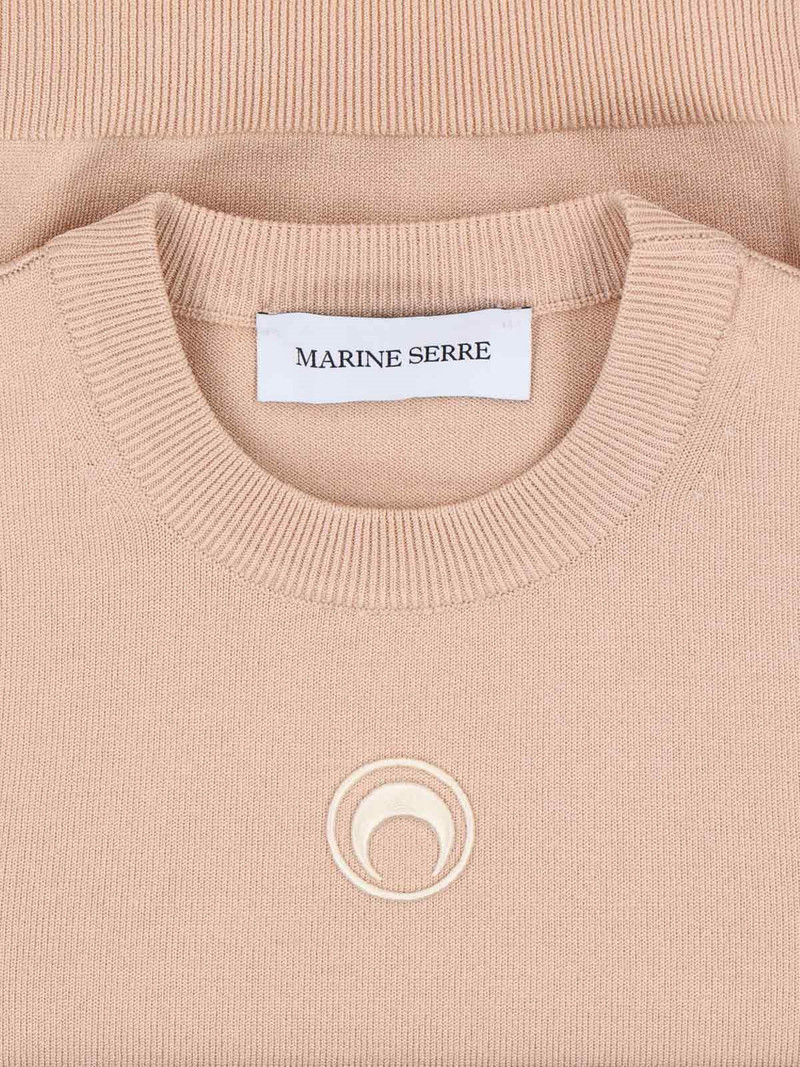 Marine Serre 'MOON' LOGO SWEATER outlook