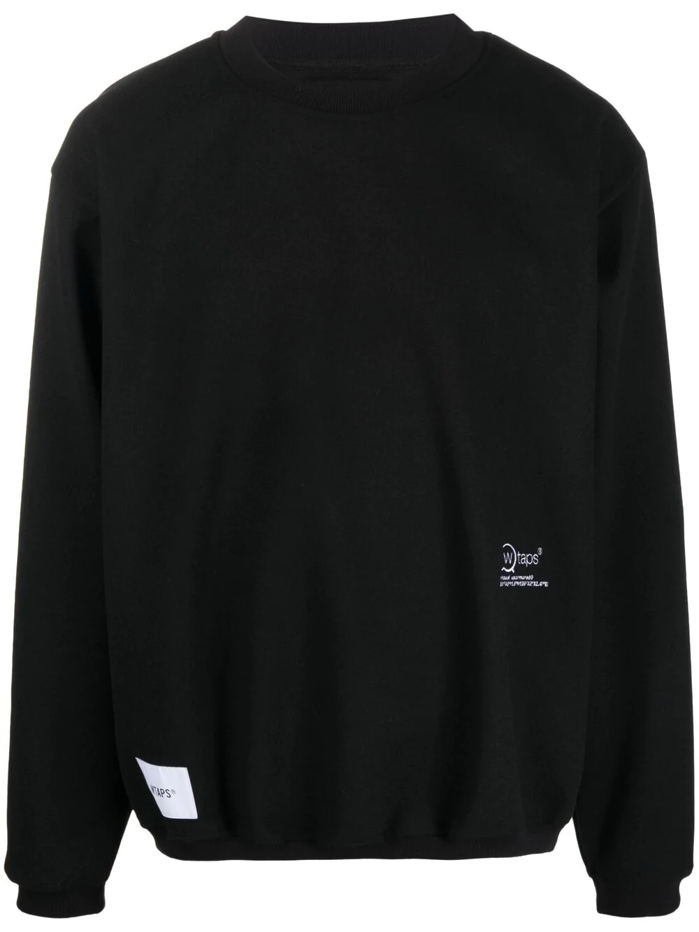 logo patch sweatshirt - 1