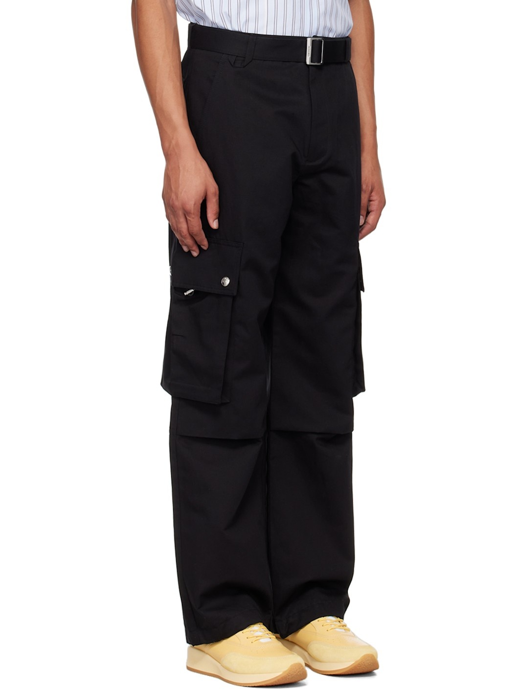 Black La Casa 'Le cargo' Cargo Pants - 2