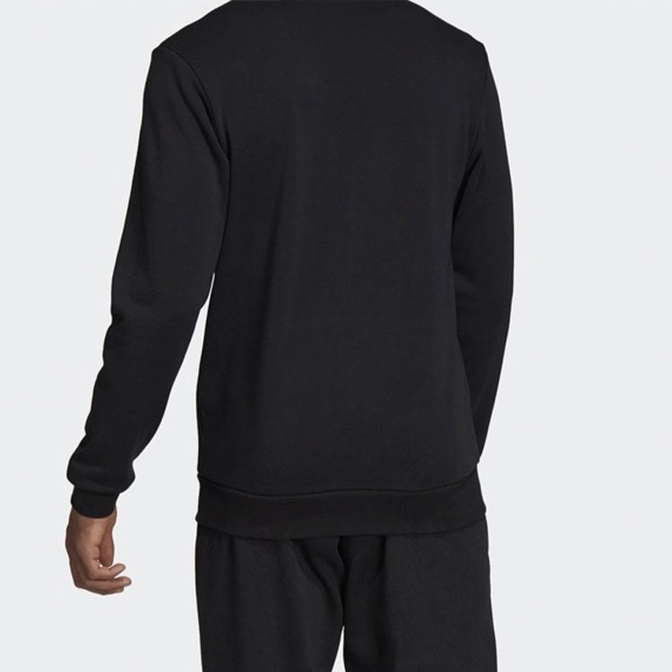 adidas E PLN CREW FT Knitted Hooded Shirt Sweater Men Black DU0395 - 4
