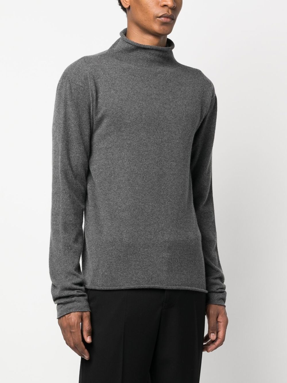 cashmere-knit roll-neck jumper - 3