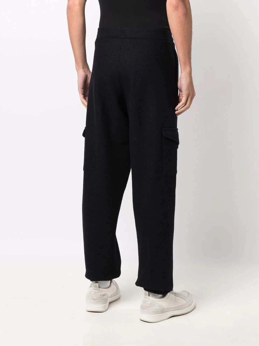 cargo-pocket track pants - 4