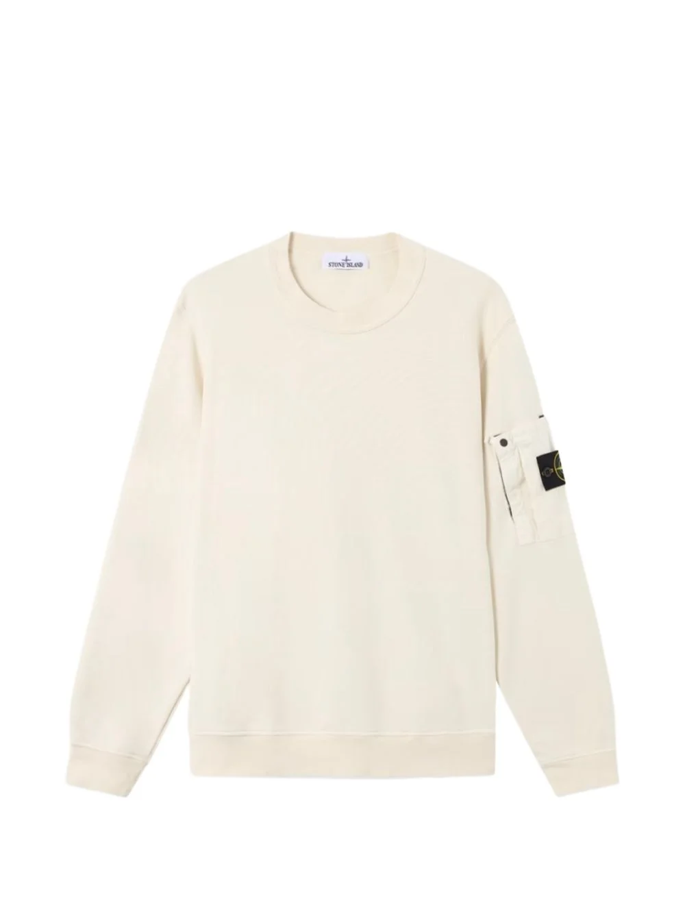 Compass logo-patch sweater - 1
