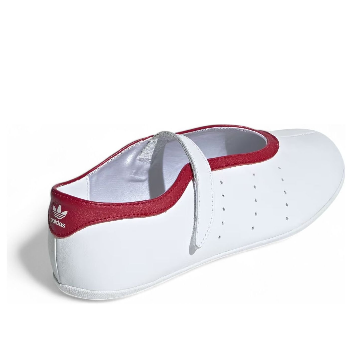 (WMNS) adidas Stan Smith Lo Pro 'Cloud White Red' JQ6940 - 3